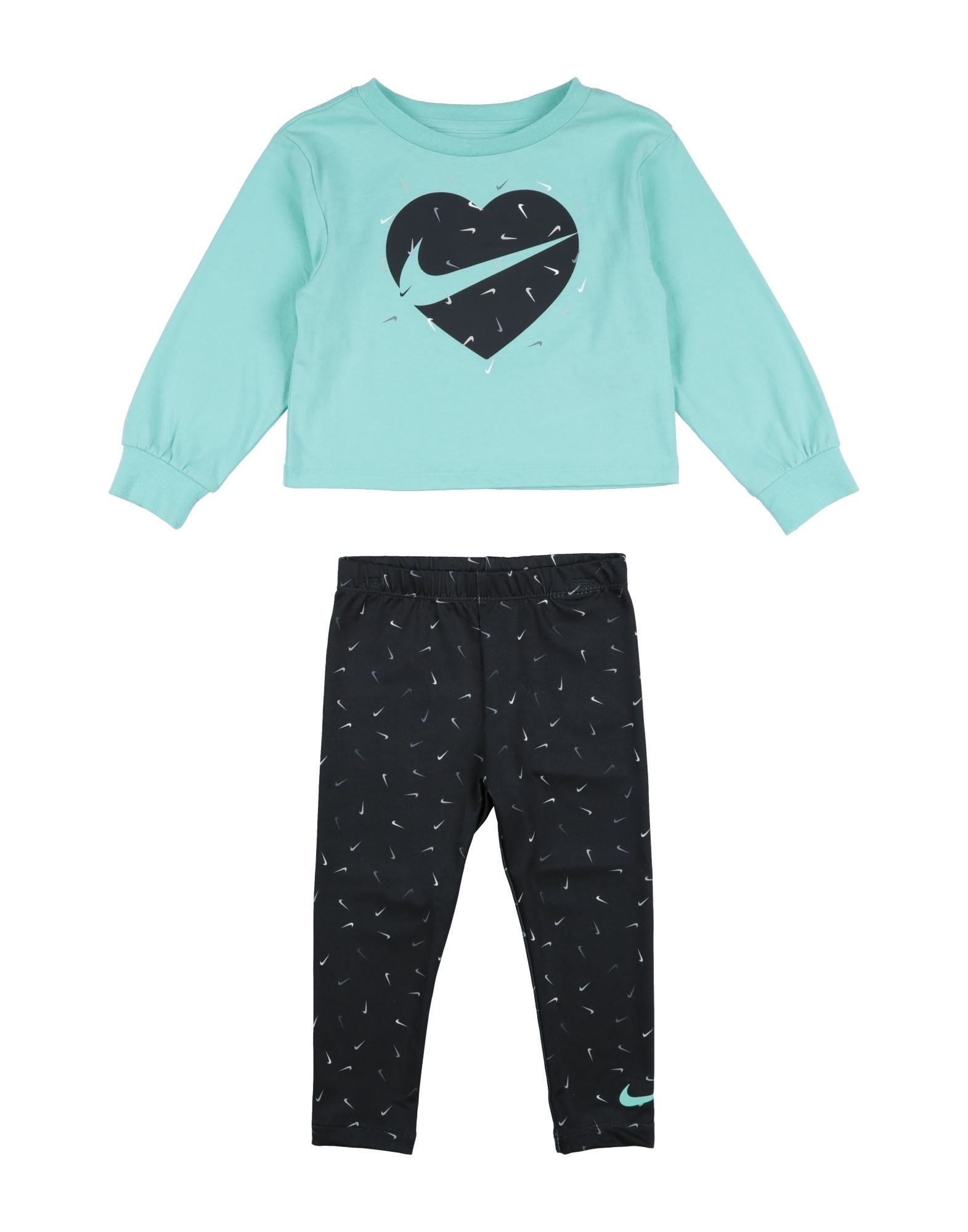 ԥ볫NIKE 륺 3-8  ȥå 饤ȥ꡼ 5 åȥ 60% / ݥꥨƥ 40% / ݥꥦ쥿 AOP L/S TEE &LEGGING SET