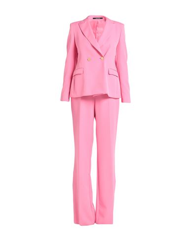 Tagliatore 02-05 Woman Suit Fuchsia Size 6 Polyester, Elastane In Pink