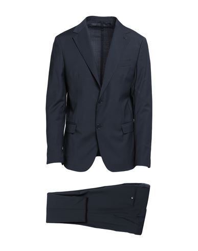 Roberto P  Luxury Roberto P Luxury Man Suit Midnight Blue Size 36 Wool, Polyester, Elastane