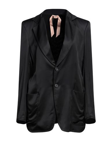 N°21 Woman Blazer Black Size 4 Viscose