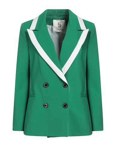 5 Progress Woman Blazer Green Size M Polyester, Elastane