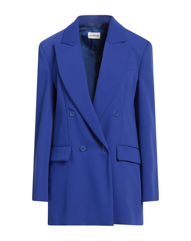 P.a.r.o.s.h P. A.r. O.s. H. Woman Blazer Bright Blue Size Xs Polyester
