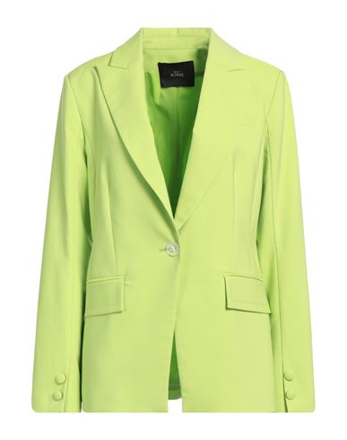 Americana Mujer Verde lima L,S Mujer