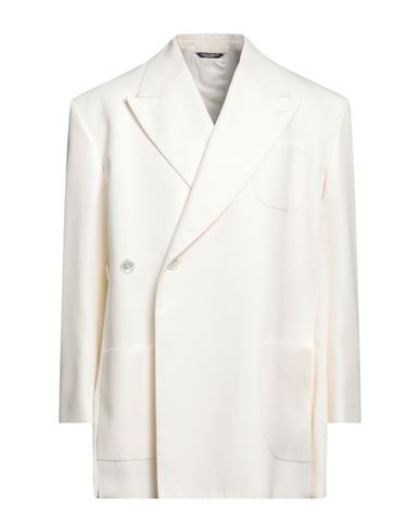 Dolce & Gabbana Man Blazer White Size 42 Polyester, Wool
