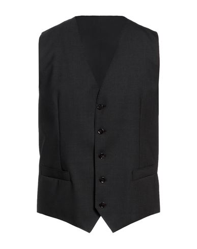 Dolce & Gabbana Man Tailored Vest Steel Grey Size 44 Virgin Wool, Elastane