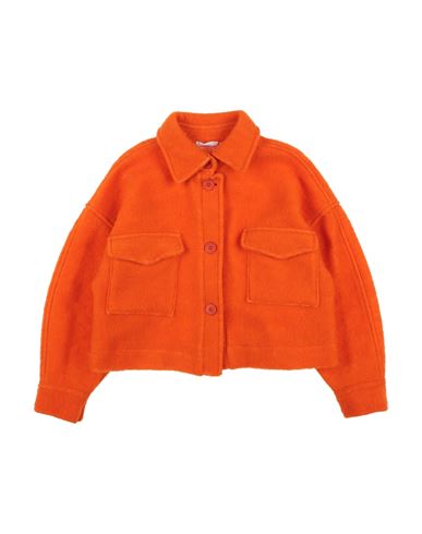 Shop L:ú L:ú By Miss Grant Toddler Girl Blazer Orange Size 6 Polyester, Wool, Polyamide