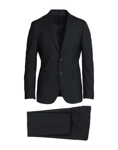 Tonello Man Suit Black Size 42 Virgin Wool