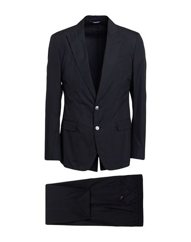 Dolce & Gabbana Man Suit Black Size 44 Cotton