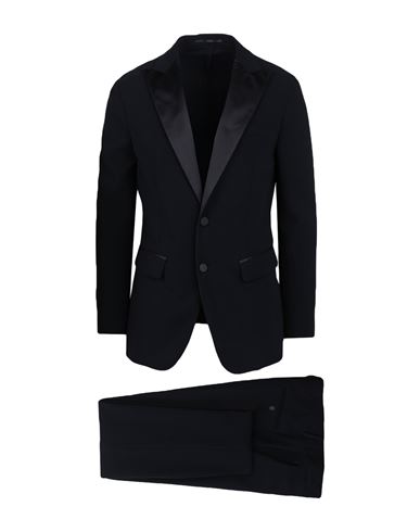 Dsquared2 Man Suit Black Size 38 Viscose, Elastane, Silk