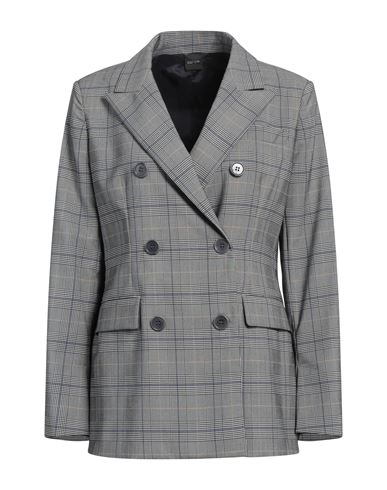Aspesi Woman Blazer Grey Size 6 Polyester, Viscose, Elastane