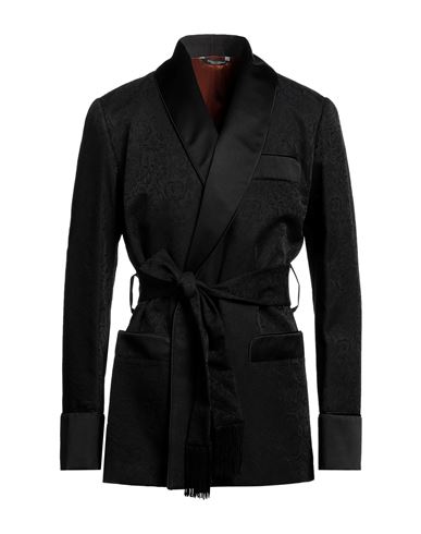 Dolce & Gabbana Man Blazer Black Size 38 Wool, Polyester, Silk, Acetate