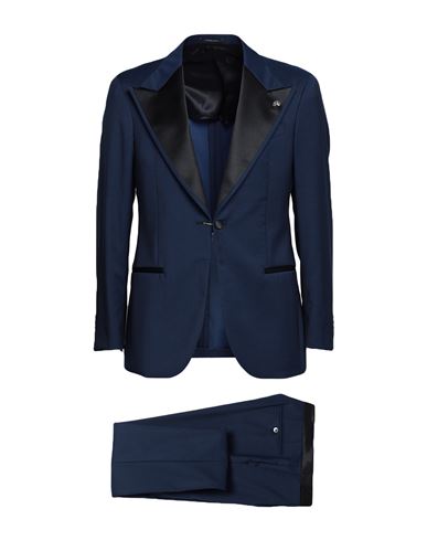 Gabriele Pasini Man Suit Navy Blue Size 42 Virgin Wool