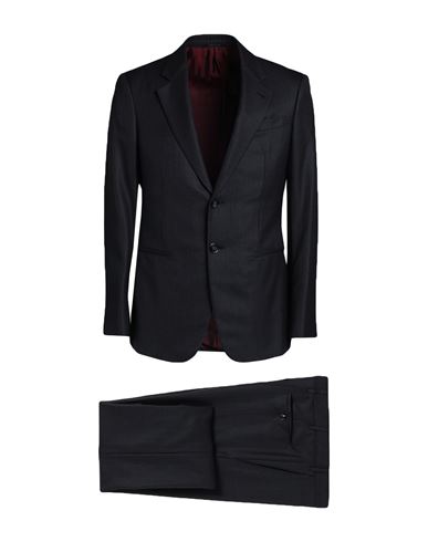 Giorgio Armani Man Suit Steel Grey Size 48 Virgin Wool, Mulberry Silk