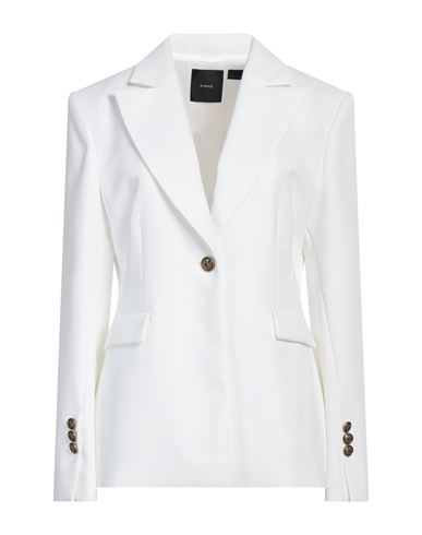 Pinko Woman Blazer White Size 8 Polyester, Elastane