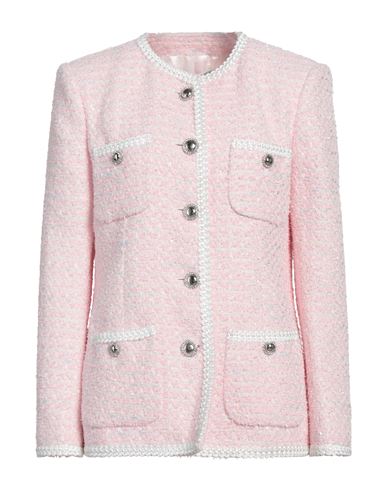 Alessandra Rich Woman Blazer Pink Size 6 Polyamide, Cotton, Acrylic, Viscose, Polyester