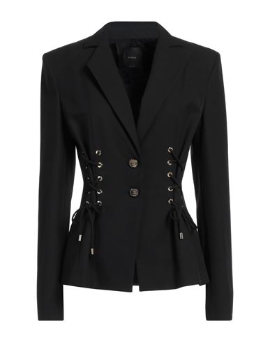 Pinko Woman Blazer Black Size 10 Polyester, Viscose, Elastane In Black