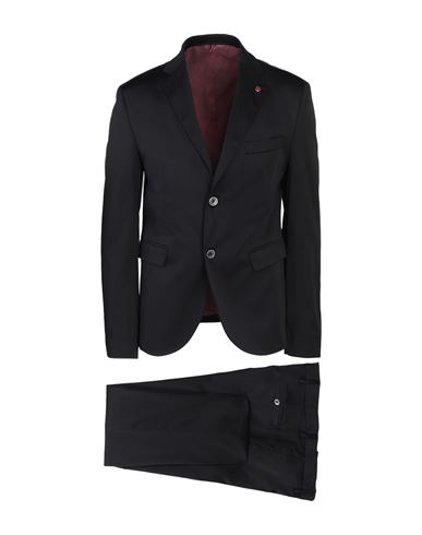 Shop Vincent Man Suit Black Size 44 Polyester, Cotton, Elastane