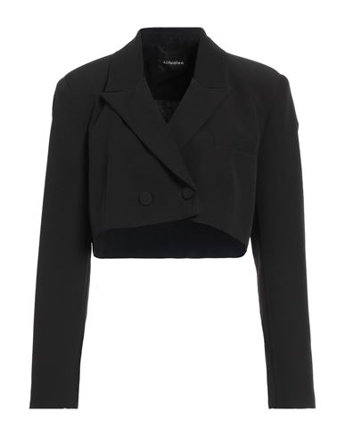Actualee Woman Blazer Black Size 8 Polyester, Elastane