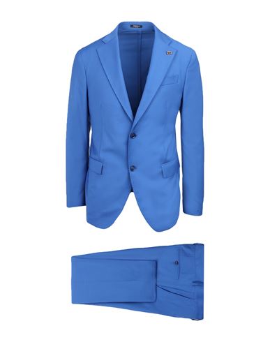 Breras Milano Man Suit Blue Size 42 Polyester, Viscose, Elastane