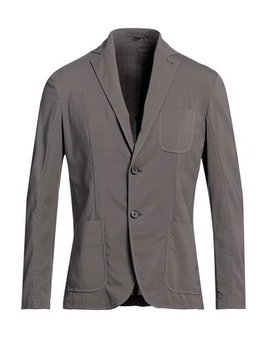 Weber+weber Sartoria Man Blazer Grey Size 44 Virgin Wool, Elastane, Polyethylene, Cotton
