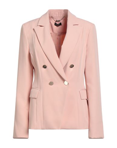 Liu •jo Woman Blazer Blush Size 10 Polyester, Elastane In Pink