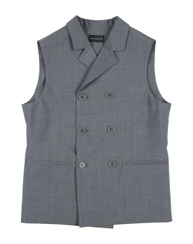 SKILL OFFICINE SKILL_OFFICINE TODDLER BOY BLAZER GREY SIZE 6 POLYESTER, WOOL, ELASTANE 