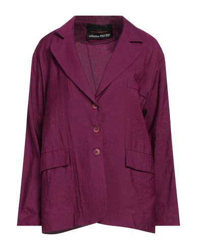 Collection Privèe Collection Privēe? Woman Blazer Purple Size 8 Polyester