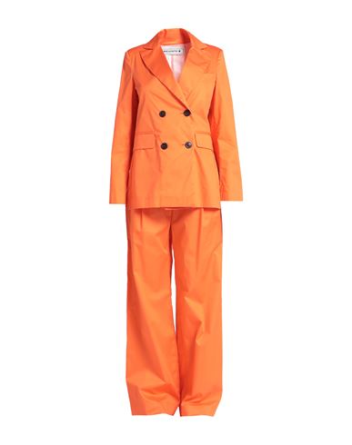 Shop Shirtaporter Woman Suit Orange Size 10 Cotton