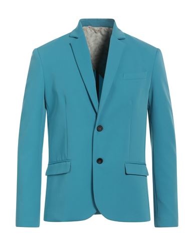 Imperial Man Blazer Azure Size M Polyester, Viscose, Elastane In Blue