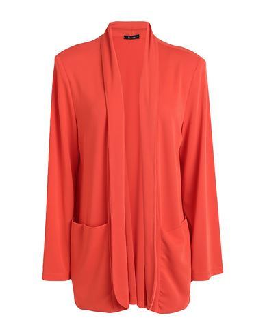 Shop Hanita Woman Blazer Orange Size 8 Polyester, Elastane