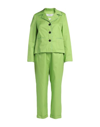 Shop Shirtaporter Woman Suit Green Size 10 Cotton