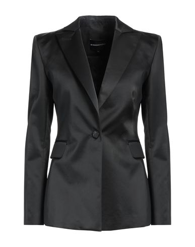 Bcbgmaxazria Woman Blazer Black Size 4 Viscose, Virgin Wool, Elastane