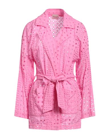 Mariuccia Woman Blazer Pink Size S Cotton
