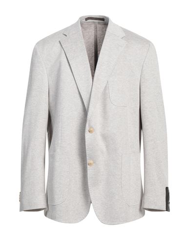 Windsor . Man Blazer Light Grey Size 48 Cotton, Polyamide In Gray