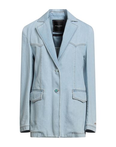 Jacob Cohёn Woman Blazer Blue Size 2 Cotton, Polyester