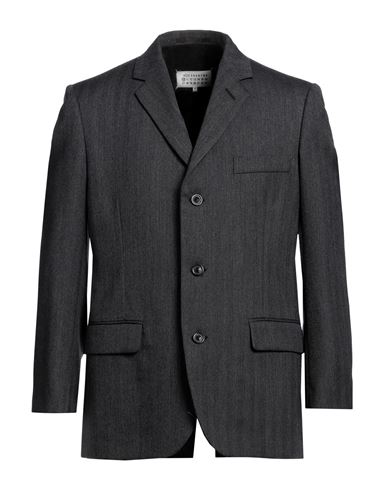 Maison Margiela Man Blazer Grey Size 40 Wool