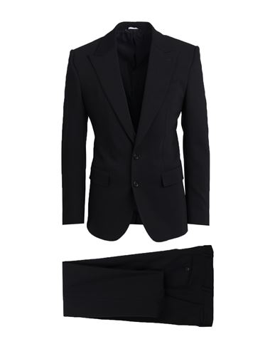 Dolce & Gabbana Man Suit Black Size 40 Cotton, Viscose, Elastane