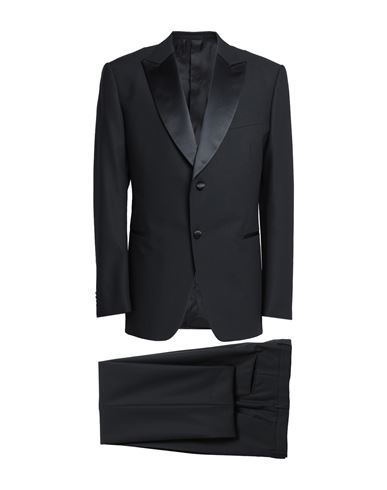 Z Zegna Man Suit Black Size 48 Wool