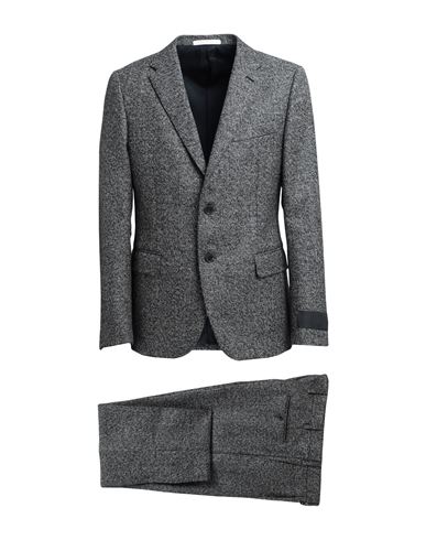 Valentino Garavani Man Suit Black Size 38 Wool, Viscose