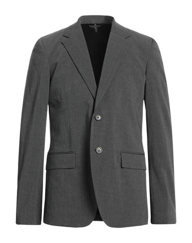 Helmut Lang Man Blazer Steel Grey Size 44 Wool, Polyester, Elastane