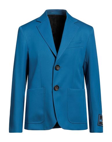 Lanvin Man Blazer Blue Size 40 Wool