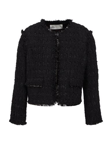 Tory Burch Woman Blazer Black Size 2 Wool, Polyamide