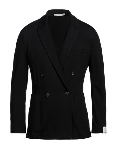 Paolo Pecora Man Blazer Black Size 42 Viscose, Polyamide, Elastane