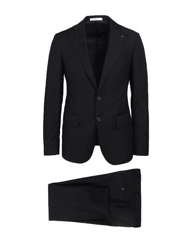 Cc Collection Corneliani Man Suit Black Size 42 Virgin Wool