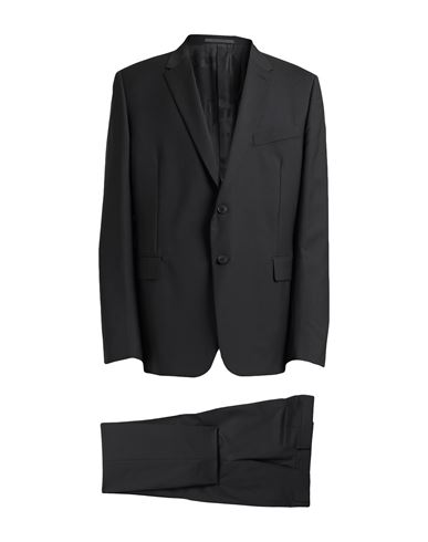 Shop Valentino Garavani Man Suit Black Size 46 Wool, Mohair Wool