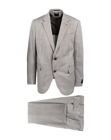 Zegna Man Suit Grey Size 46 Wool, Silk, Linen, Elastane