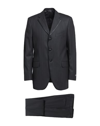Carlo Pignatelli Classico Man Suit Black Size 44 Virgin Wool, Silk