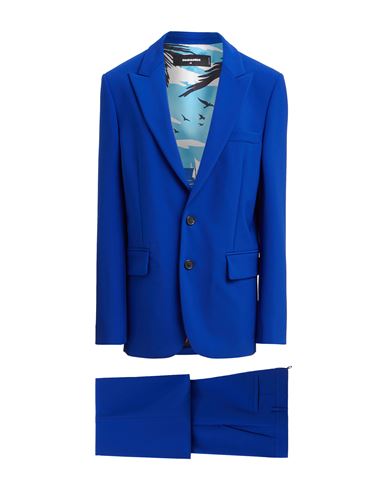 Dsquared2 Woman Suit Bright Blue Size 10 Polyester