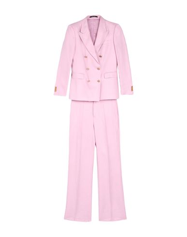 Tagliatore 02-05 Woman Suit Pink Size 4 Linen