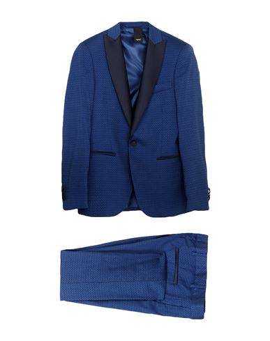 Mulish Man Suit Blue Size 42 Polyester, Viscose, Elastane